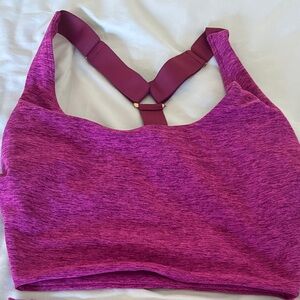 Bombshell Sportswear Magenta Bra and Shorts Set